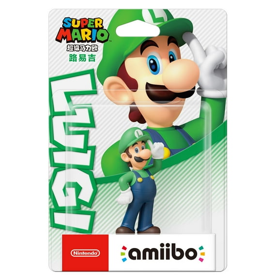 Amiibo Nintendo Super Mario Luigi (Chinese Version, can be used in United States)