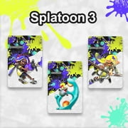 Amiibo - Splatoon 3 Series NFC Chip, Set of 3 Pcs Amiibo NFC Chip of Splatoon 3