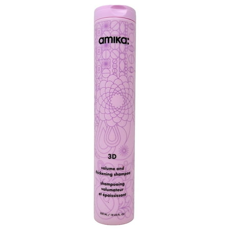 Amika 3D Volume & Thickening Shampoo 10 Ounces