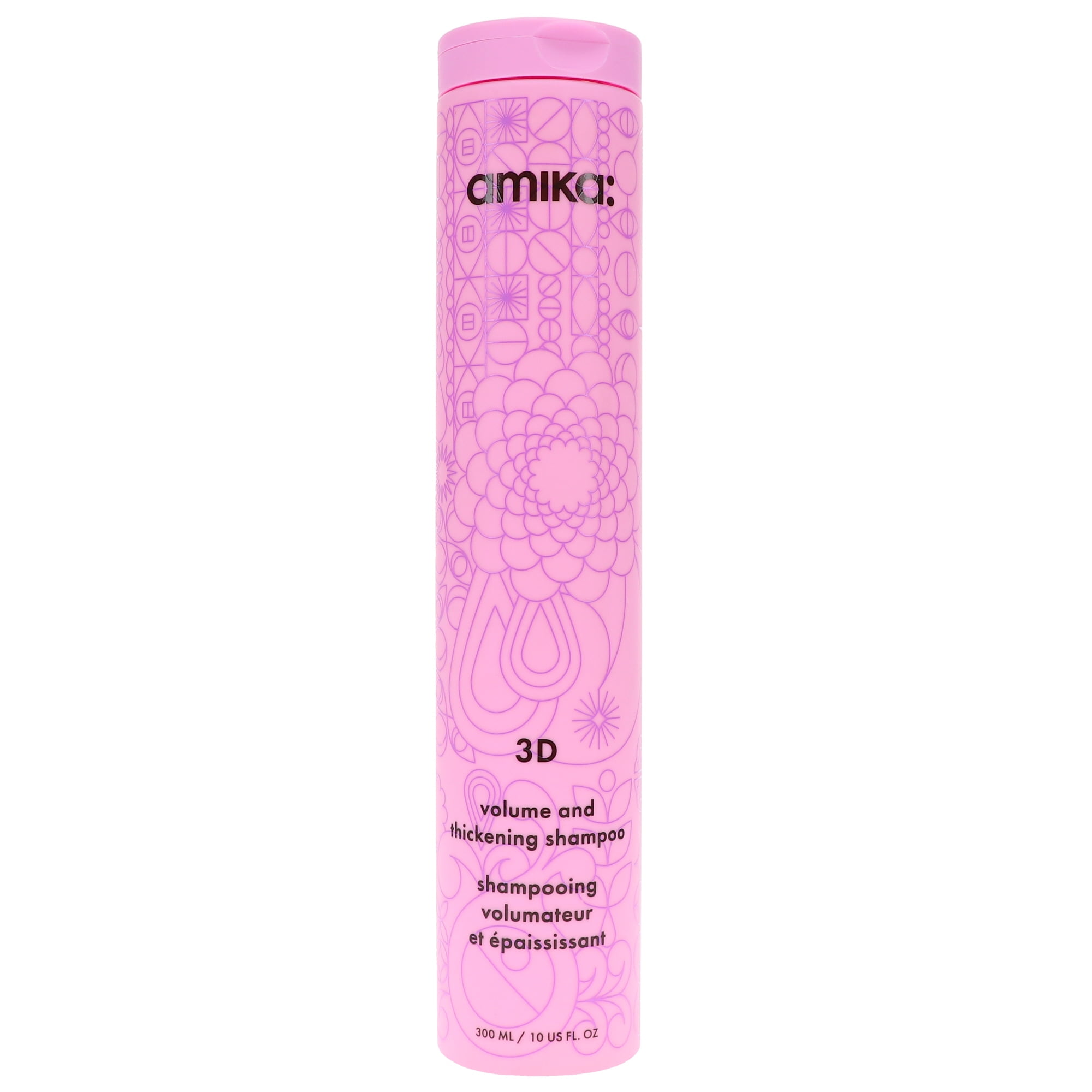 Amika 3D Volume and Thickening Shampoo - 10oz for All Hair Types