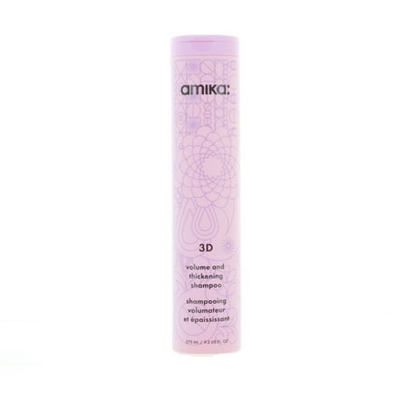 Amika 3D Volume and Thinkening Shampoo 275ml 9.2oz