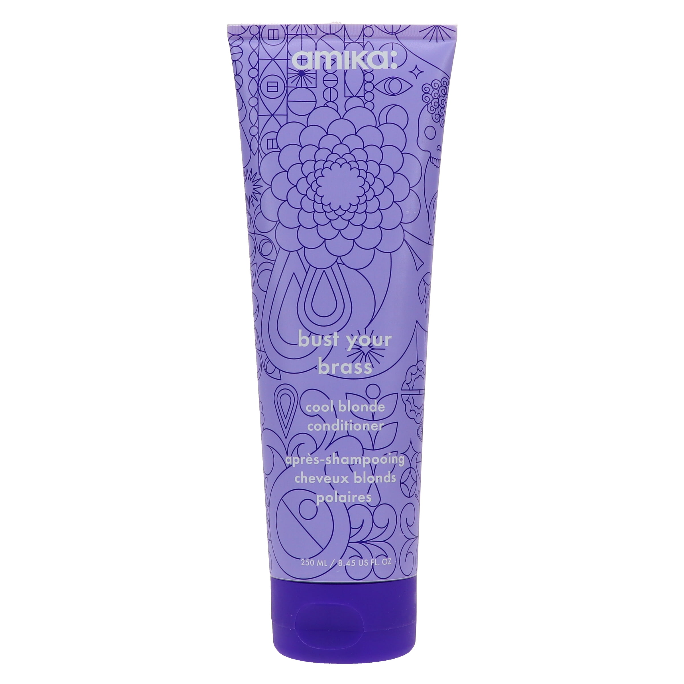 Amika Bust Your Brass Cool Blonde Repair Conditioner 8.45 oz