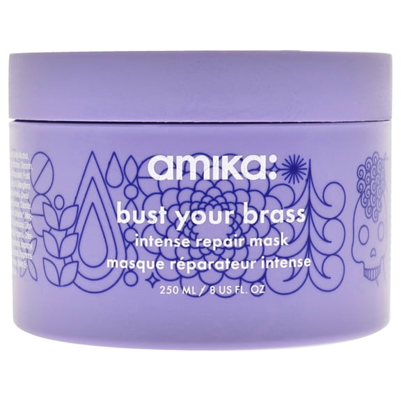 Amika Bust Your Brass Intense Repair Mask 8 oz Masque