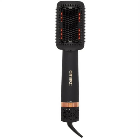 Amika Double Agent 2-in-1 Straightening Blow Dryer Brush