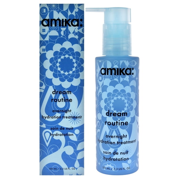 Amika Dream Routine Overnight Hydrating Hair Mask , 3.3 oz Masque