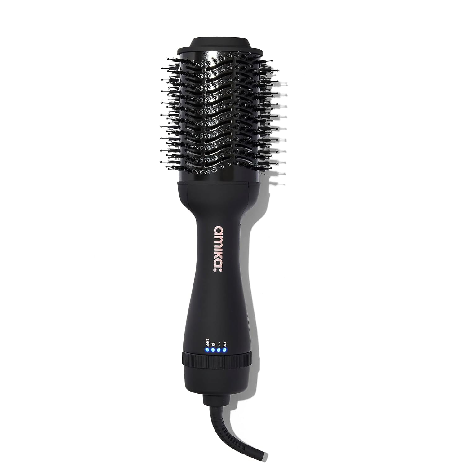 Air Blow Brush ブラック　エアブロースティック　AV Beauty Amika Hair Blow Dryer Brush - Hair Care Bombshell Hair Studio