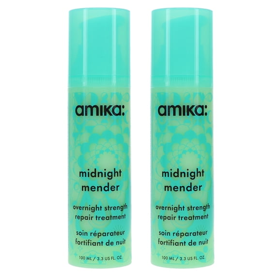 Amika Midnight Mender Overnight Strength Repair Treatment 3.3 oz 2 Pack