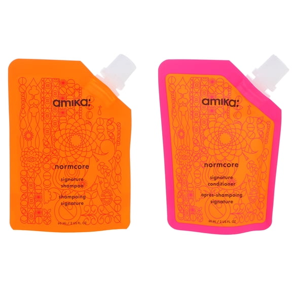 Amika Normcore Signature Shampoo 2 oz & Conditioner 2 oz Combo Pack