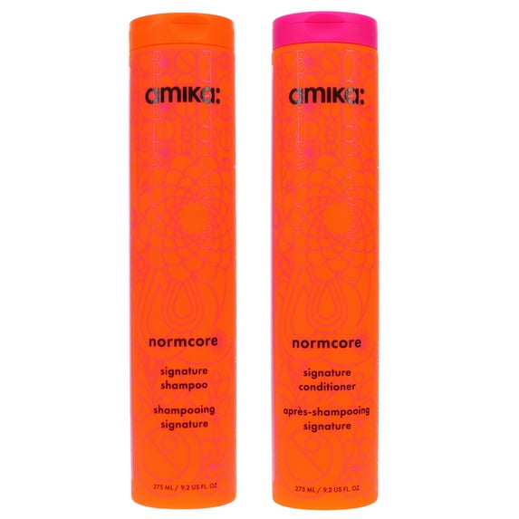 Amika Normcore Signature Shampoo 9.2 oz & Normcore Signature Conditioner 9.2 oz Combo Pack