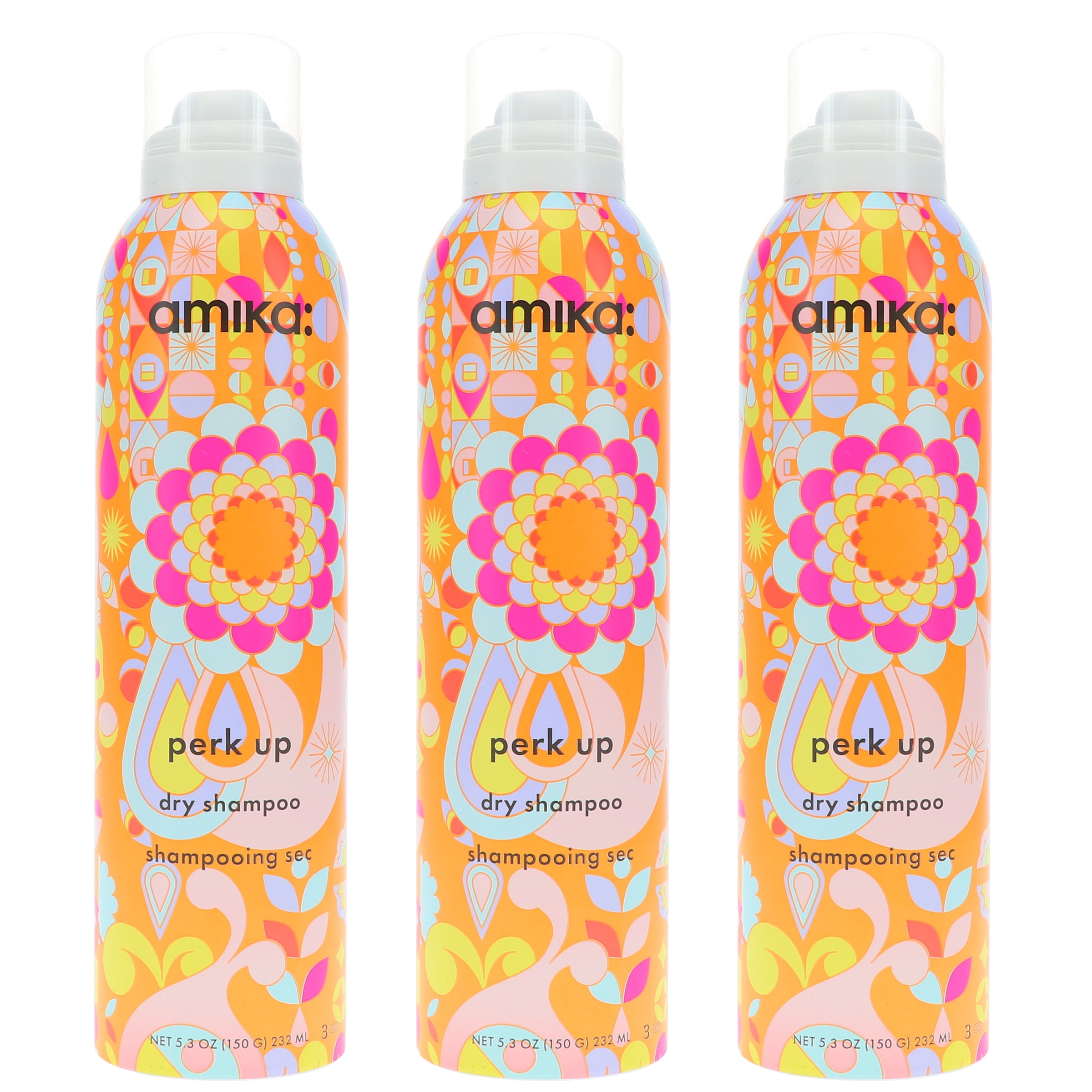 Amika Perk Up Dry Shampoo 5.3 oz 3 Pack