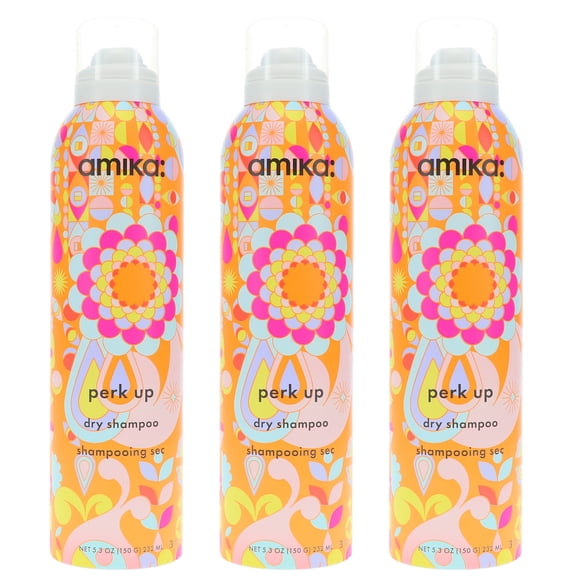 Amika Perk Up Dry Shampoo 5.3 oz 3 Pack