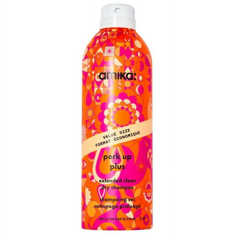 Amika Perk Up Plus Extended Clean Dry Shampoo Value Size 9.5