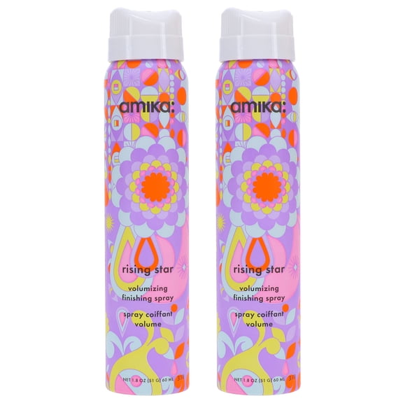 Amika Rising Star Volumizing Finishing Spray 1.8 oz 2 Pack