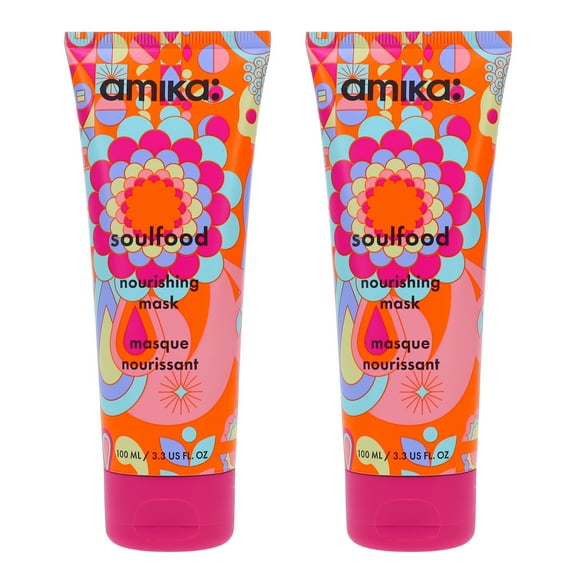 Amika Soulfood Nourishing Mask 3.3 oz 2 Pack