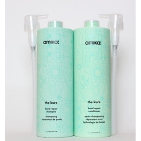 Amika The Kure Bond Repair Shampoo & Conditioner 33.8oz With Pumps