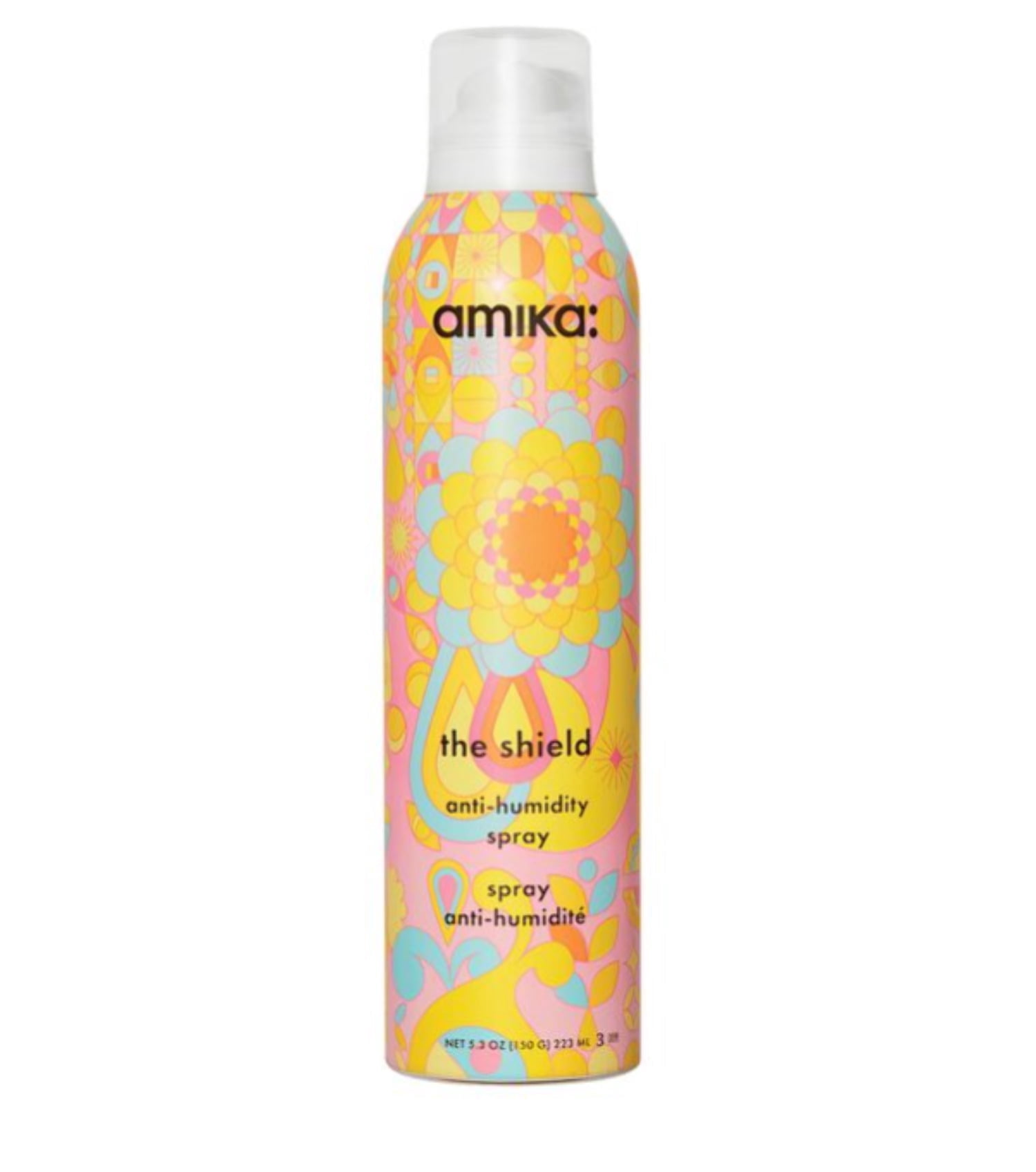 Amika The Shield Heat Protection Spray, Lightweight, Anti-Frizz ...