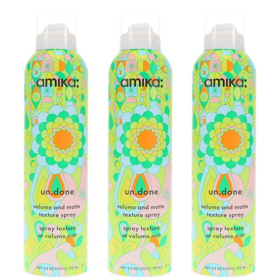 Amika Un.done Volume & Texture Spray 5.3 oz 3 Pack
