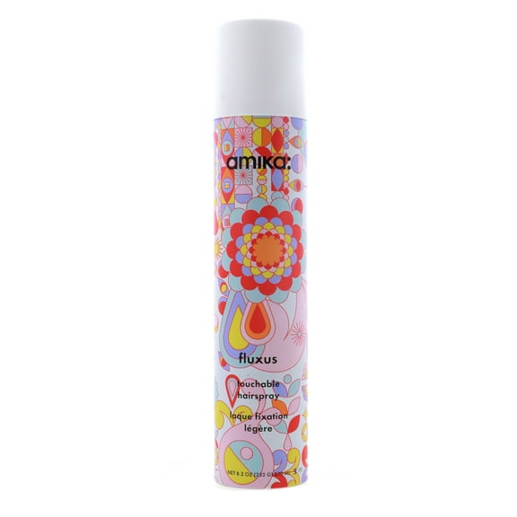 Amika fluxus touchable + flexible hold hairspray - 8.2 oz