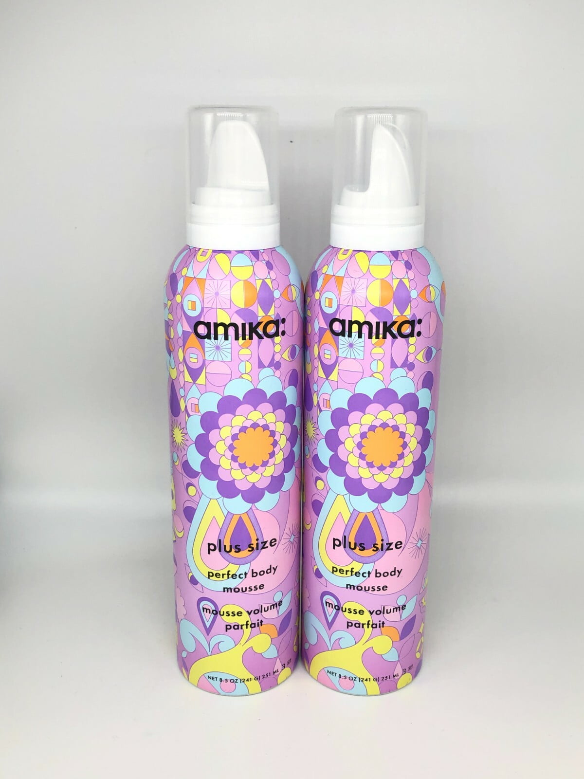 Amika Perfect Body Mousse, Plus Size, Volume Boost, 8.5 oz - 2