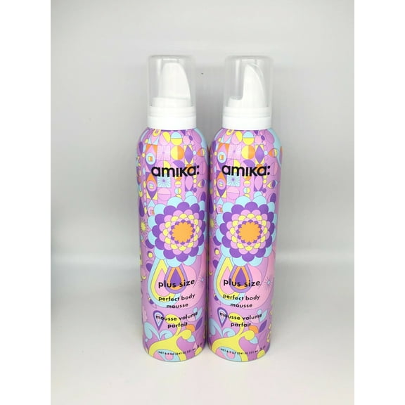 Amika Plus Size Perfect Body Mousse, 8.5 oz 2 Pack