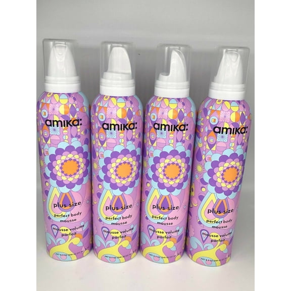 Amika plus size perfect body mousse 8.5 oz (Select Quantity) MOUSSE 4 PACK