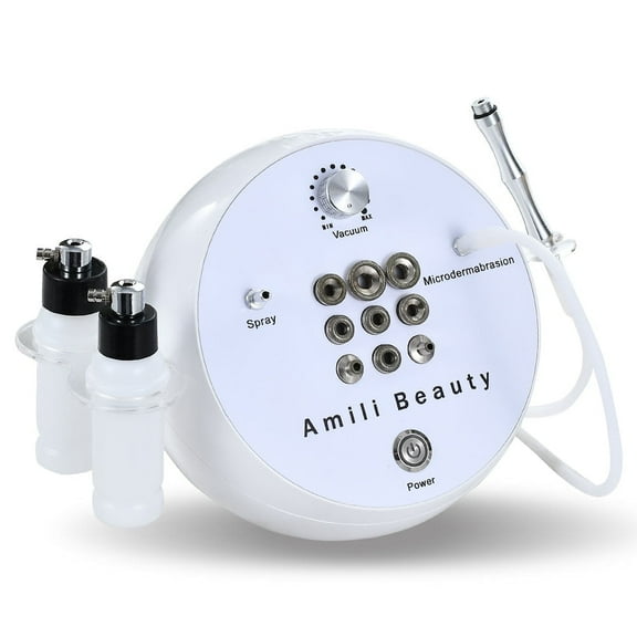 Amilibeauty Diamond Microdermabrasion Machine, 2 in 1 Professional Facial Micro Dermabrasion Skin For Cleansing Moisturizing Repairing, For Home & Spa Studio, Ideal Gift for Women Men