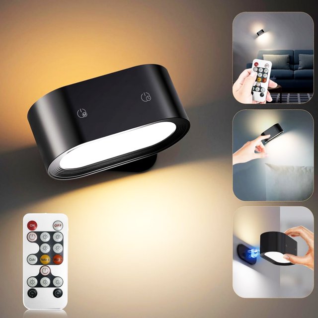 Amiluo LED Wall Sconces, up&Down Source Wall Light, Wall Mounted Lamps