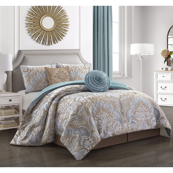 Amina 6-Piece Comforter Set by Nanshing