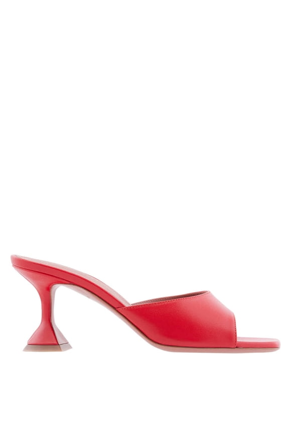 Nappa Red Lupita 70 Sandals, Brand Size 36 ( US Size 6 )