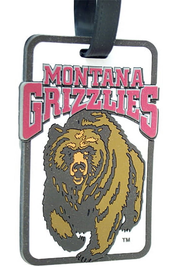 Montana Grizzlies Luggage Tag