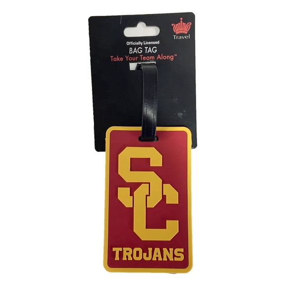 Aminco USC Trojans Luggage Tag - Yellow