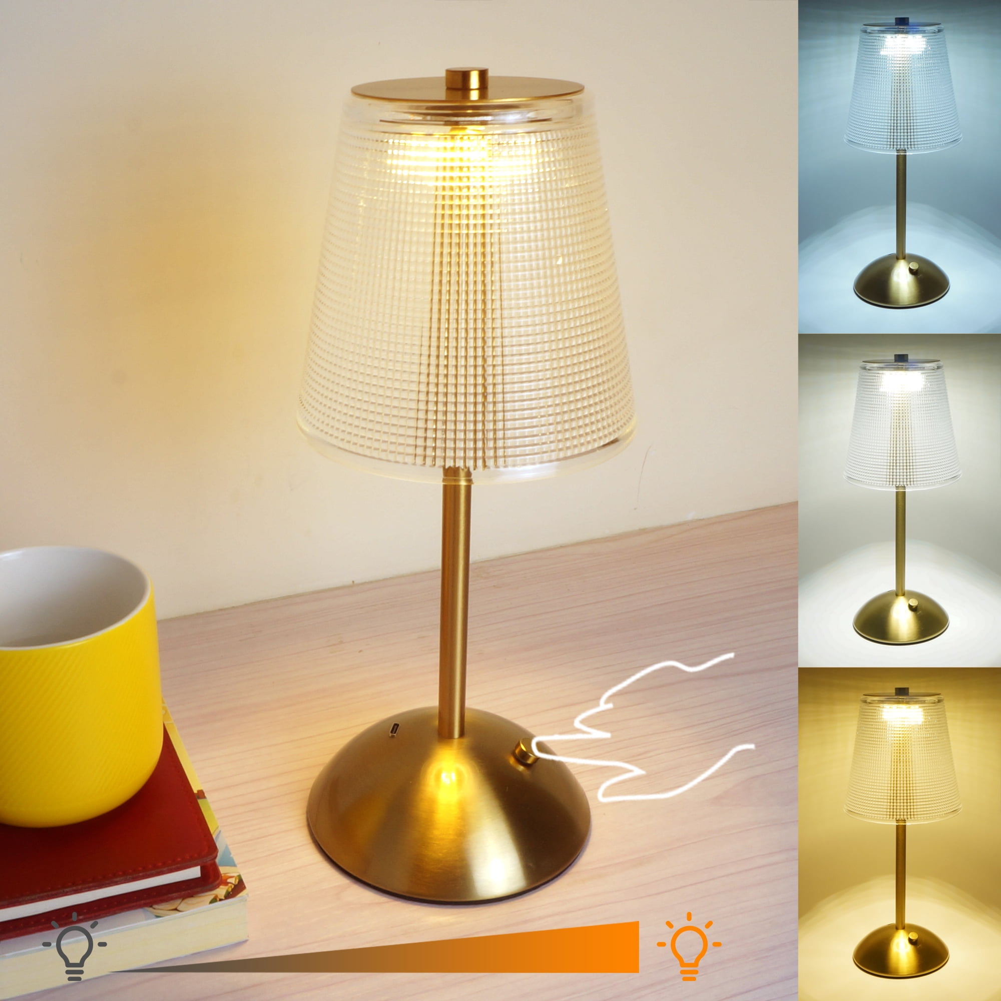 Globo 16060S - LED dimbare oplaadbare aanraaklamp 2-in-1 PELO LED/2W
