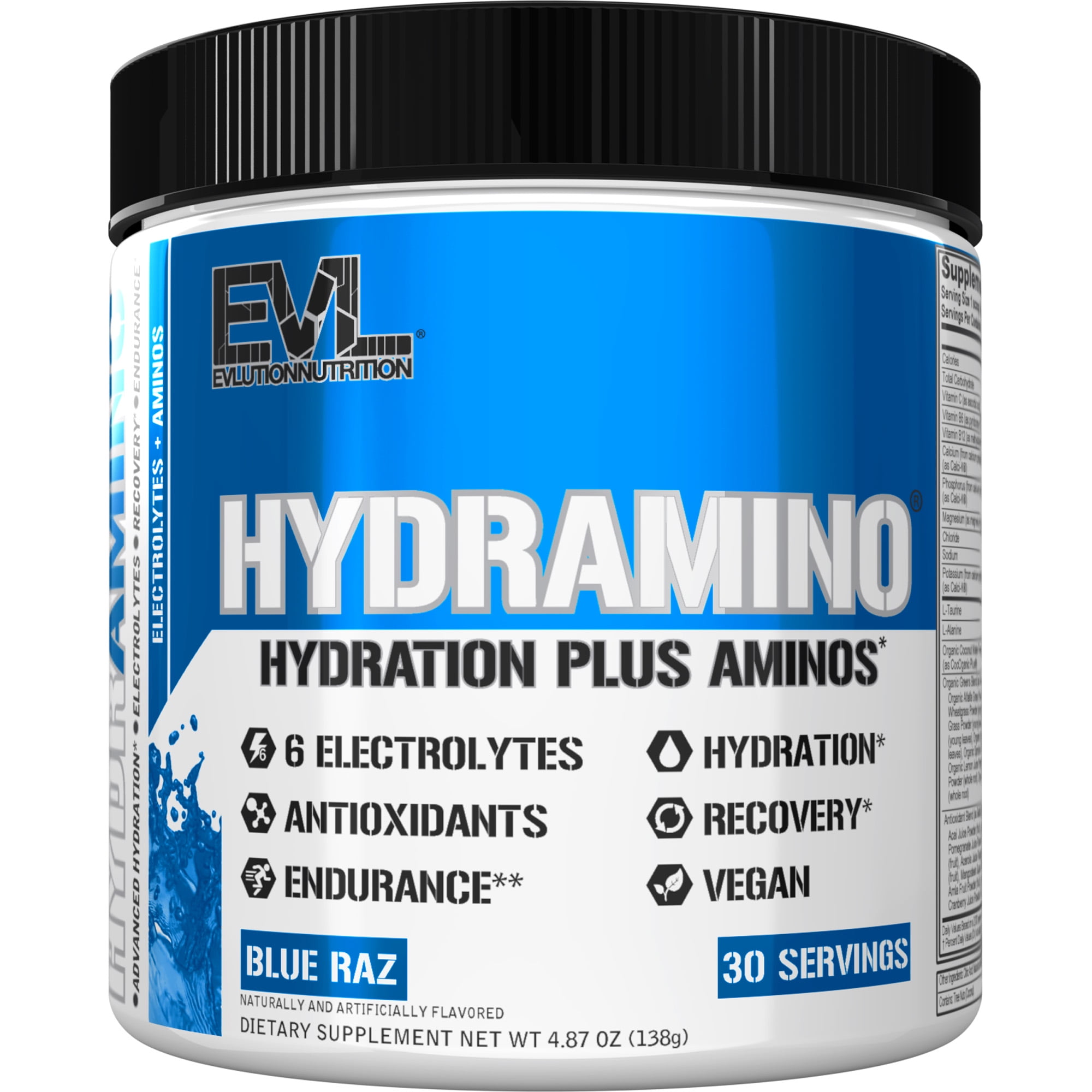 Amino Acid Powder EVLution Nutrition HYDRAMINO Complete Hydration