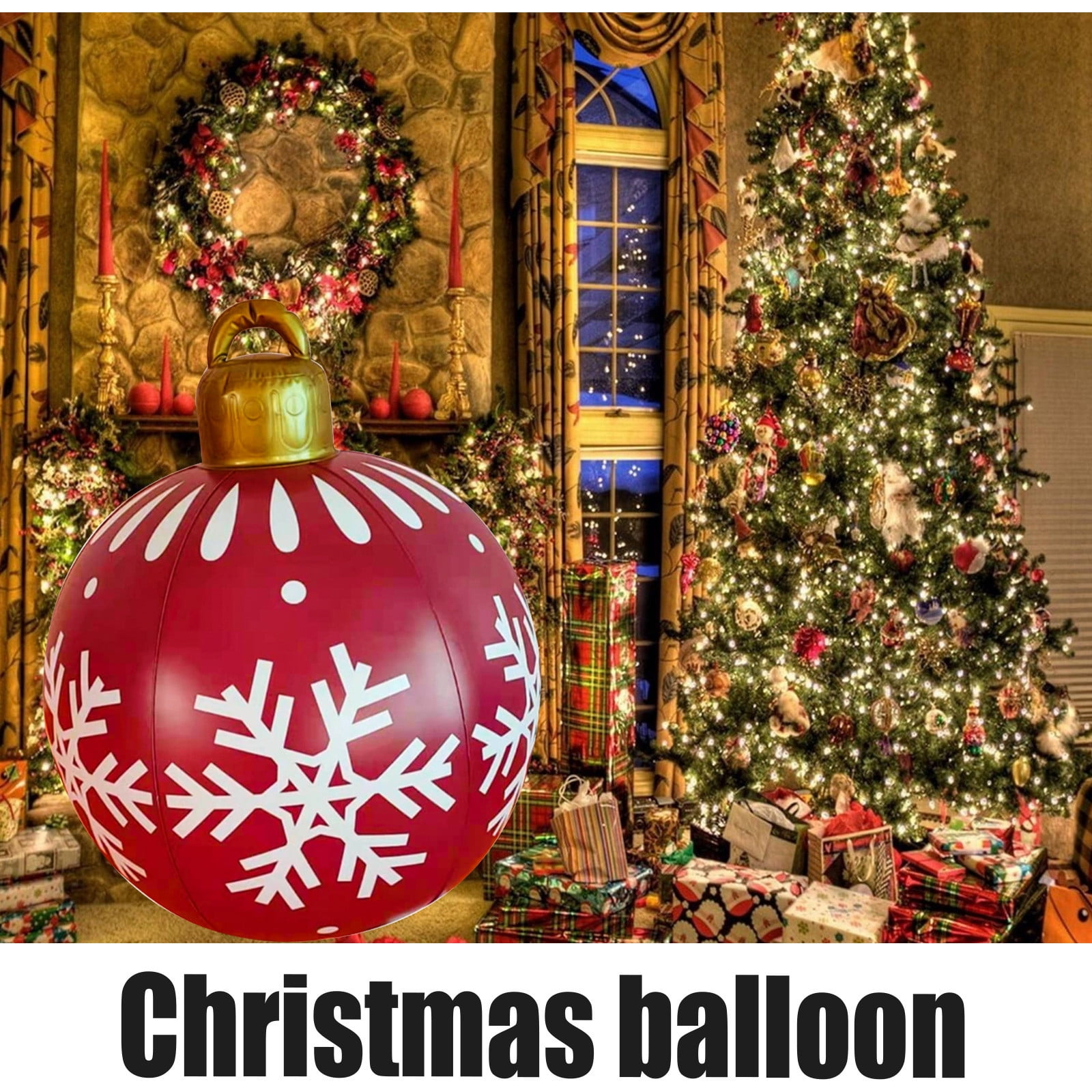 Aminojy 2024 Christmas Tree Balls Ornaments Christmas Ornaments 23