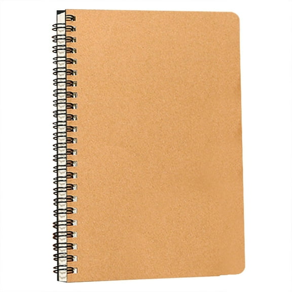 Aminojy Blank Sketchbook Journal - Spiral Bound Notebooks with Unlined Pages (7.5"x5.1"), Perfect for Drawing, Journaling & Note Taking B5 60Pages