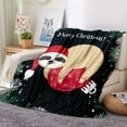 thumbnail image 1 of Aminojy Christmas Throw Blanket and Hugging Lightweight Soft for Sofas Christmas Prints Blanket Fuzzy Warm and Cozy Home Textiles for Winter Bedding, Couch and Gift Christmas Decor Clearance Deals, 1 of 2