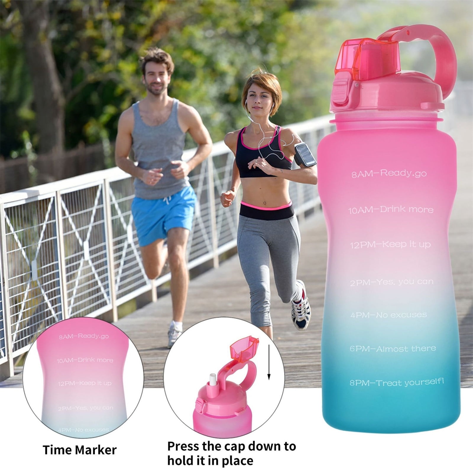 Aminojy Cirkul Water Bottle Outdoor Sports Water Bottle Portable Leak