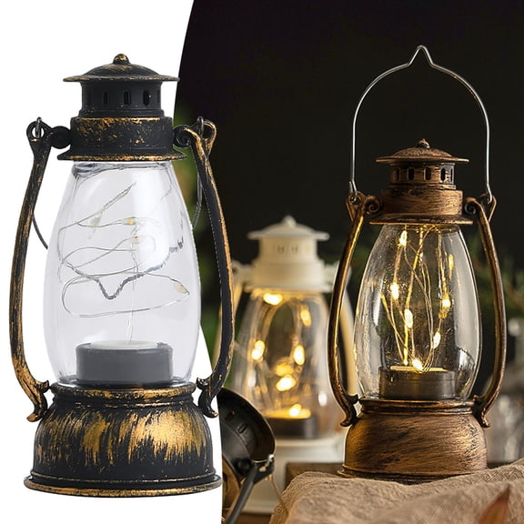 Aminojy Electronic Candle Halloween Decoration Vintage Led Small Horse