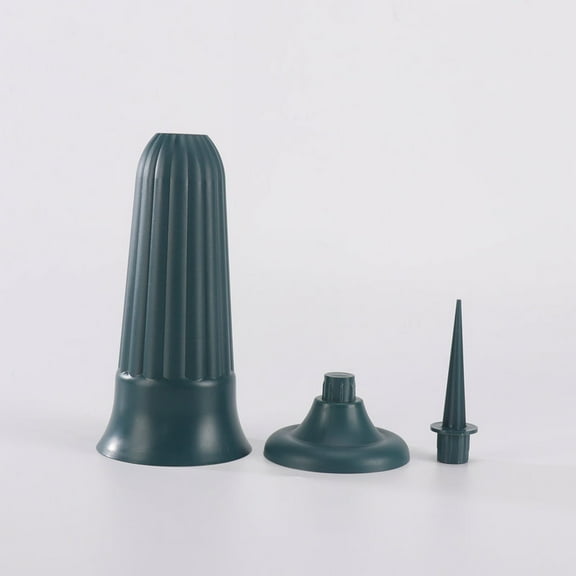 Aminojy Grave Decorations for Cemetery Pcs Unique and Eye Catching Plastic Cemetery Vase Functional and Decorative Easy Cemetery Vase with