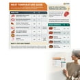 thumbnail image 1 of Aminojy Meat Temperature Chart Magne, Grilling Accessories, Steak Temperature Chart, Pork Cooking Temperature Chart Bbq Grill Guide Meat Doneness Chart Walmart Outlet, 1 of 8