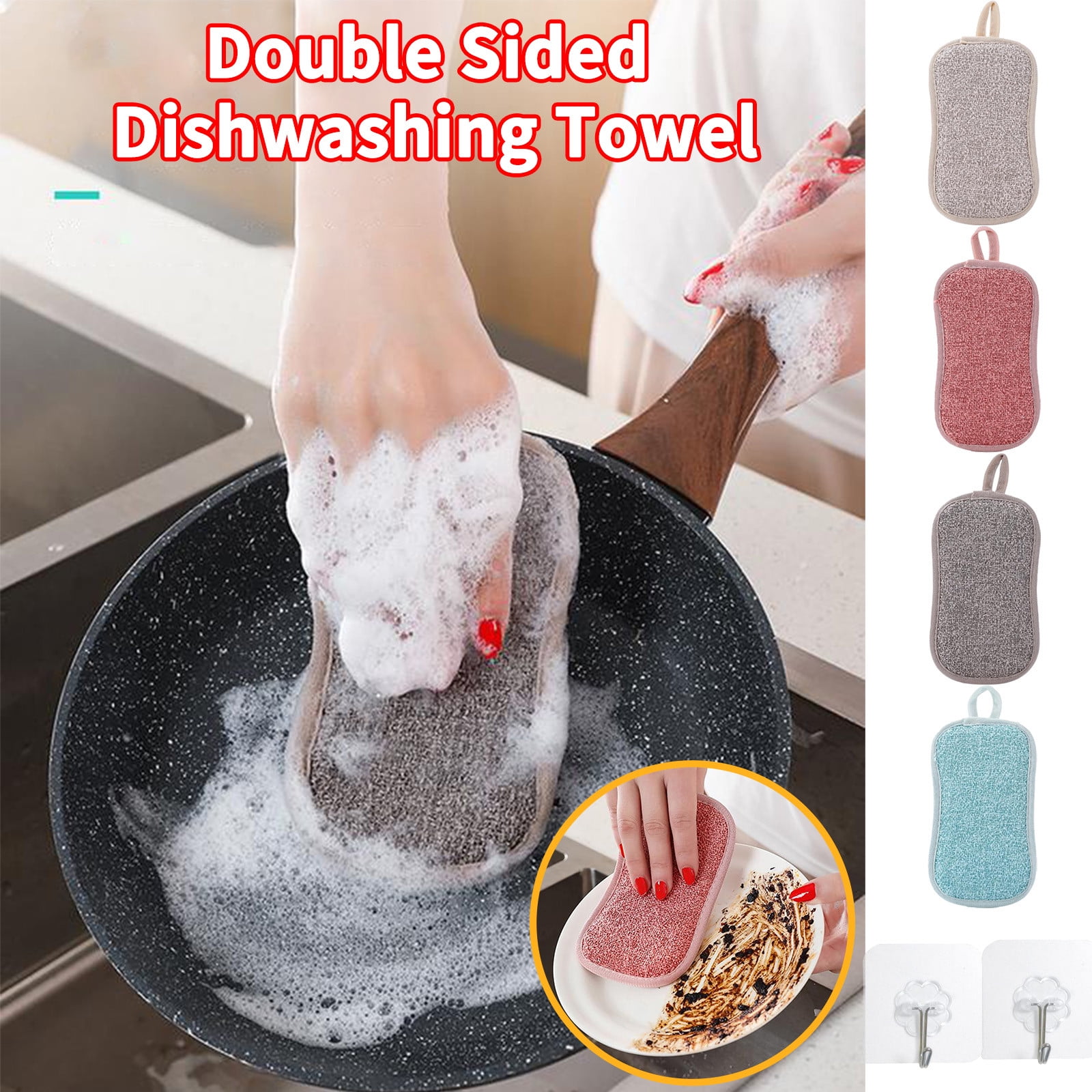 Buy 20pcs Sponge Eraser Kitchen Duster Wipes Home Clean Accessory