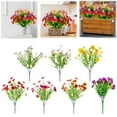 thumbnail image 1 of Aminojy Outdoor Artificial Flowers, Artificial Flowers For Outdoors Fake Plastic Plants For Spring Summer, Fake Plastic Flowers For Outside Home Planter Porch Patio Yard Decor Walmart Pallets, 1 of 9