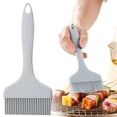 thumbnail image 1 of Aminojy Silicone BBQ Brush with Long Handle, Reusable Cooking Basting Tool for Grill Sauce Marinade and Oil Application, Heat Resistant Kitchen Baking Accessory, 1 of 8