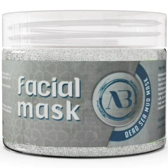 Amira Beauty Dead Sea Mud Mask for Face and Body - Reduces pores, acne, blackheads, texture - For all skin types 11.OZ