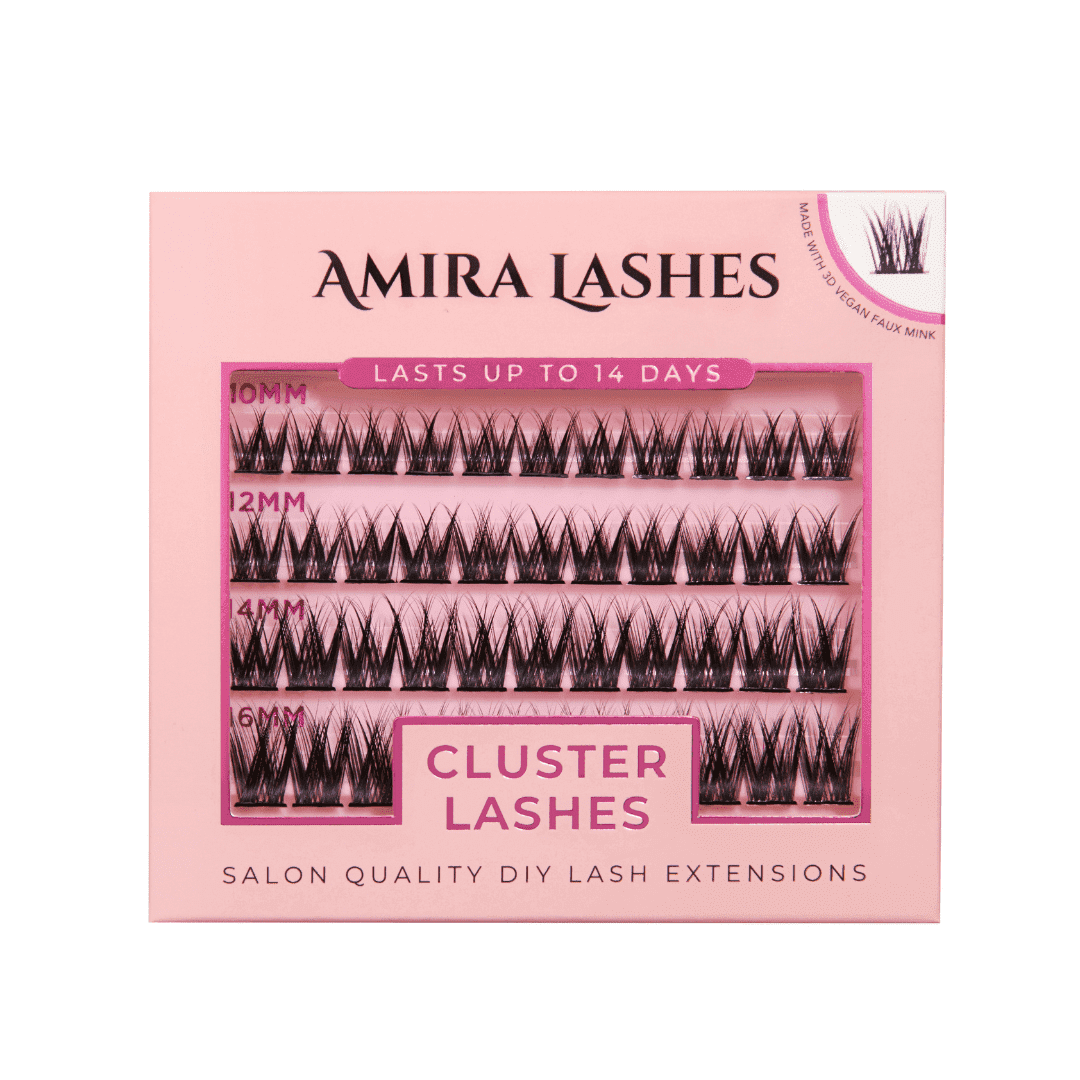 Amira Lashes Cluster Lashes - Flirty Flare 10-16MM