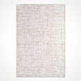 thumbnail image 1 of Amirah Cream Striped Polyester Area Rugs for Living Room Jacquard Textured Modern Rugs Soft Geometric Rug for Bedroom Mid Century Washable Rug Non-Slip Bohemian Perfect for Dining Room Office, 1 of 4