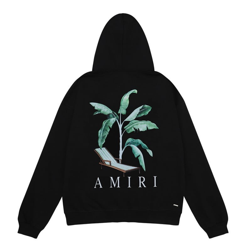 Amiri hoodie letter print graphic pullover fashion casual sports sweatshirt tops for men women Walmart