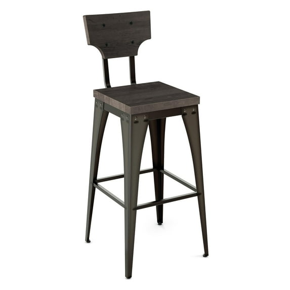 Amisco Station 26 in. Counter Stool