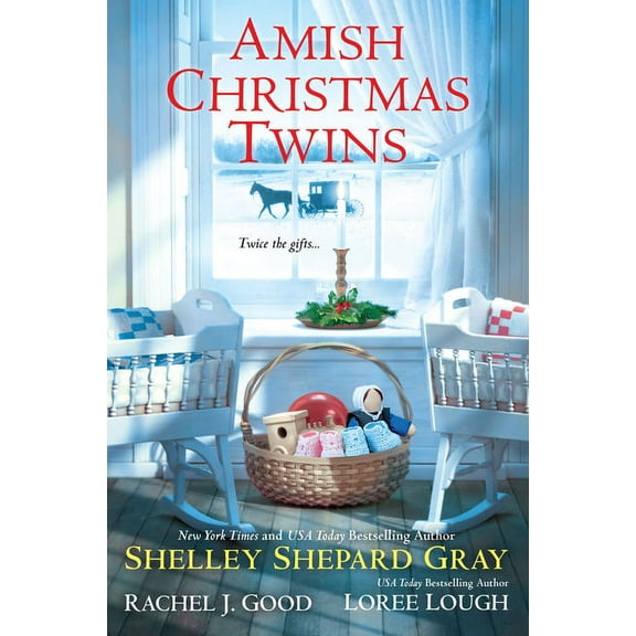 Amish Christmas Twins, (Paperback)