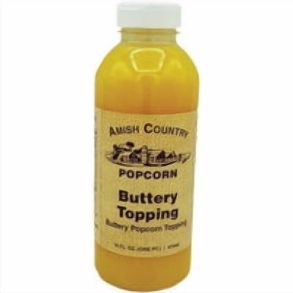 Amish Country Popcorn 16 Oz. Buttery Topping - Pack of 8